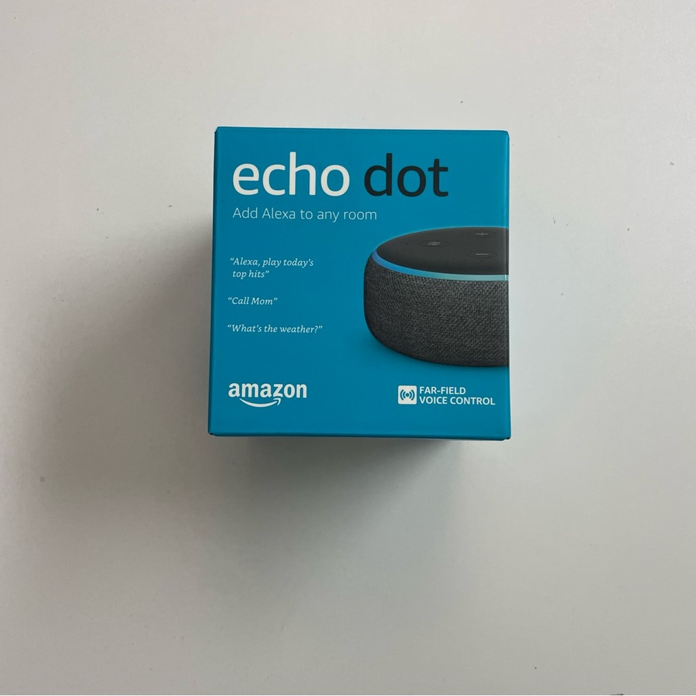 Amazon Echo Dot 3 Bluetooth Smart Speaker Alexa Voice Controlled Small Black